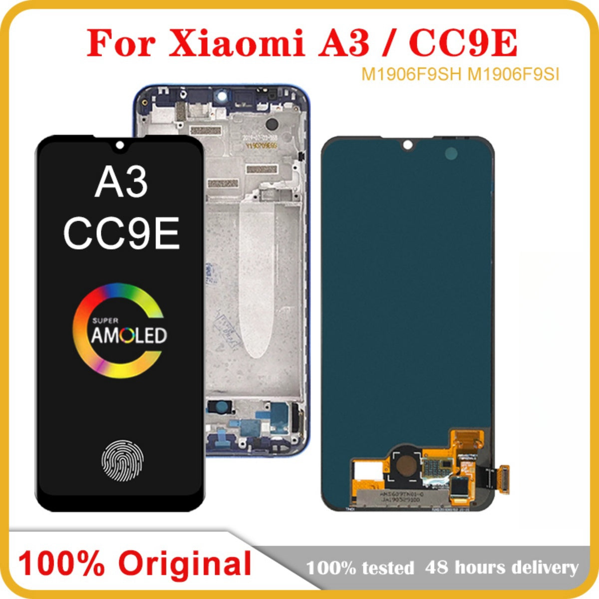 AMOLED Screen for Xiaomi Mi CC9 E LCD MI A3 Display Digitizer Touch Screen  Replacement for 6.39 Xiaomi MiCC9 LCD Mi CC9E LCD - Price history & Review