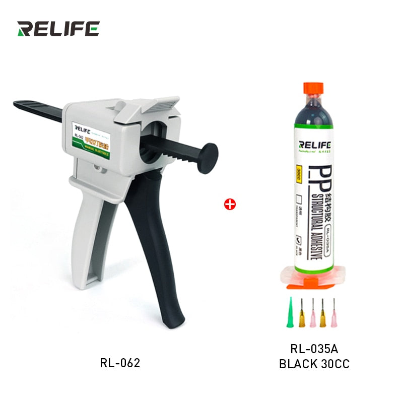 RELIFE RL-062 RL-035A PP Structural Adhesive For IPhone Back Cover Glass  Frame Bezel Bonding Glue