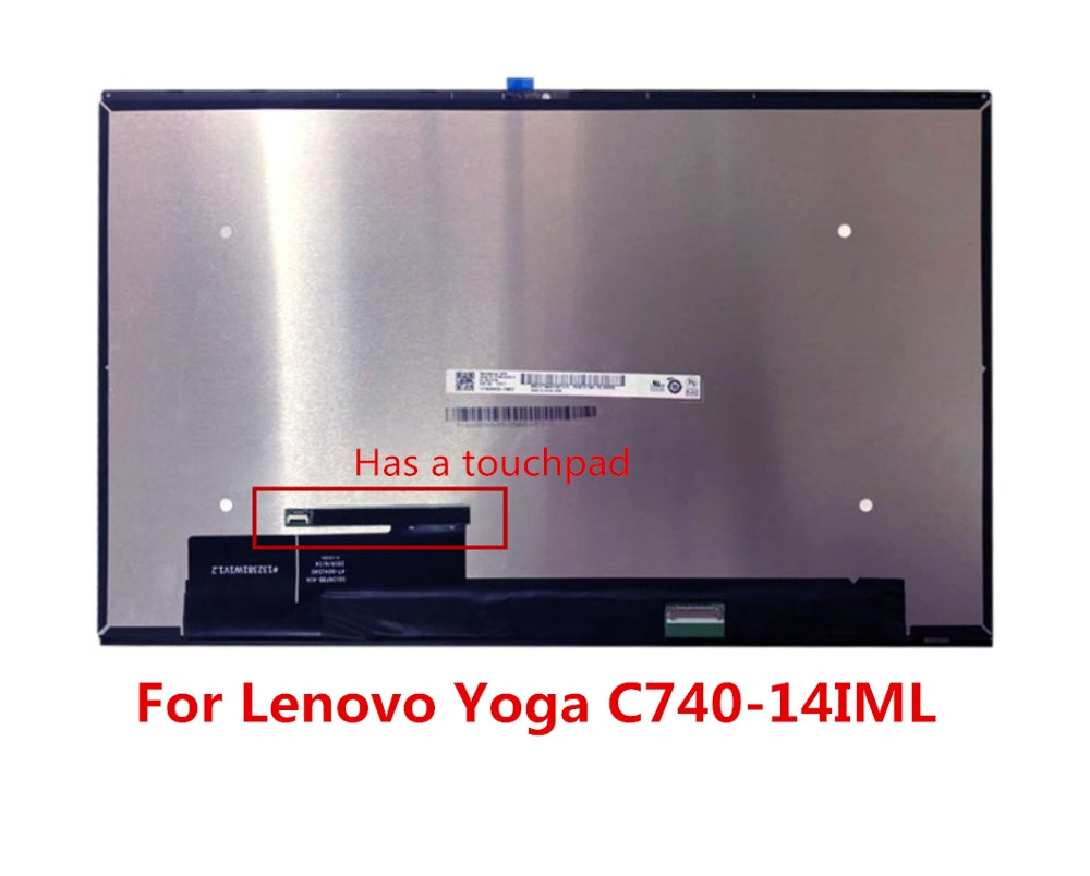 Replacement FHD LCD Display Touch Screen for Yoga C740-14IML 81TC