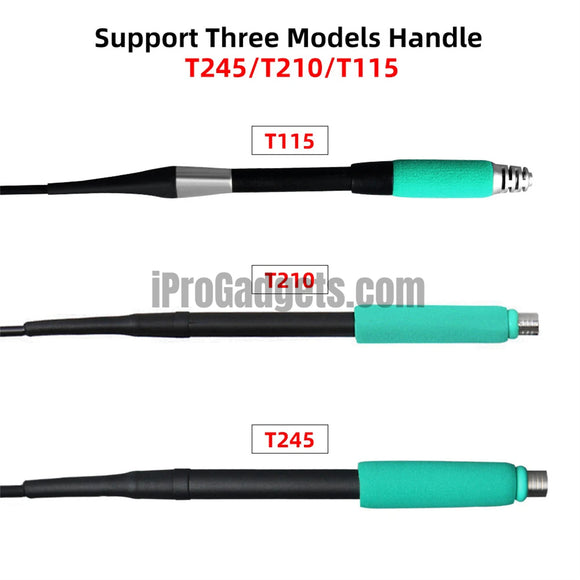 SUGON A9 Soldering Station Compatible Original Soldering Iron Tip 210/245/115 Handle Lead-free Electronic Rework Station Welding Tool