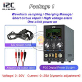 I2C P30 10-in-1 Multifunctional Intelligent Power Supply for Mobile Phone Repair Digital Display Soldering Iron Spot Welder