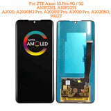 Replacement For ZTE Axon 10 Pro A10P3251 A10P3351 A2020 AMOLED Display Touch Screen Assembly