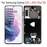 Replacement For Samsung Galaxy S21 Plus 5G G996 G996B AMOLED Display Touch Screen With Frame