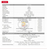 UNI-T UTD1025CL Handheld Single-Channels 25MHz Color LCD Digital Display Storage Oscilloscope 3.5 Inches TFL LCD