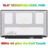 Replacement 15.6 inch FHD LCD Touch Screen B156HAK02.0 NV156FHM-T03 NV156FHM-T00