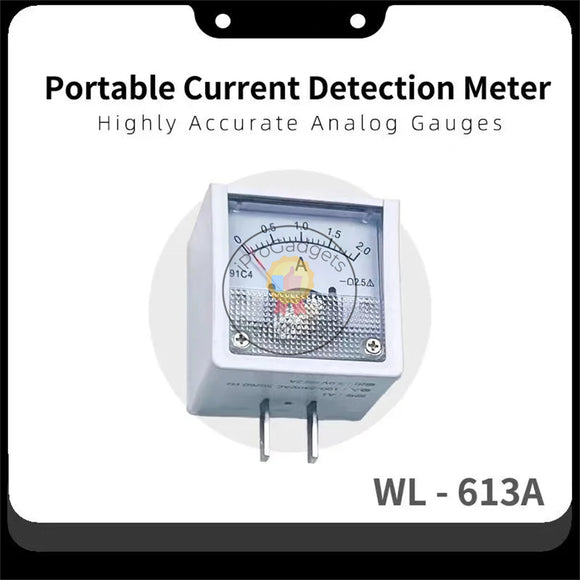 Wylie WL-613A Portable Highly Accurate Analog Gauges Current Detection Meter - UK Plug