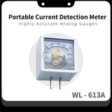 Wylie WL-613A Portable Highly Accurate Analog Gauges Current Detection Meter - UK Plug