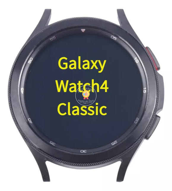 Replacement Display For Samsung Galaxy Watch4 Classic 46mm SM-R890 R895 LCD Touch Screen With Frame Black