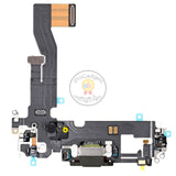 Replacement Charging Port Dock Connector Flex Cable for iPhone 12/12 Pro Black