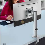 Computer LCD Monitor Swivel Telescopic Lift Stand for 17 to 32 Inches