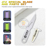 JTX Nano Conductive Silver Paste Repair Patching Blade Set for iPhone Screen Water Ingress Cause Yellow/Green Circuit Tool