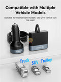 Orico 98W Car Back Seat Charger PD3.0 SCP AFC USB Type C Car Charger USB Cigarette Lighter for iPhone Huawei Samsung Xiaomi