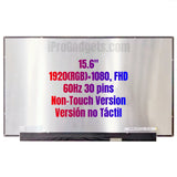 Replacement New Display NV156FHM-N48 NV156FHM-N45 LCD Screen Panel 60hz Non-Touch