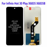 Replacement LCD Display Touch Screen Assembly For Infinix Hot 30 Play X6835 X6835B