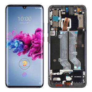 Replacement AMOLED Display Touch Screen With Frame Assembly For ZTE Axon 11 4G 5G A2021 A2021G A2021E A2021L