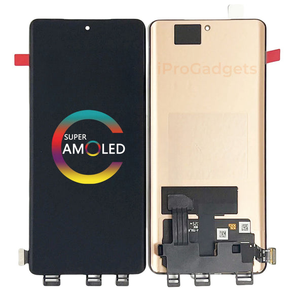 Replacement New Display For Realme GT 6 5G RMX3851 AMOLED Touch Screen Assembly Black