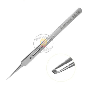 Mechanic KA-14 Extremely Sharp Hard Non-magnetic Stainless Steel Flying Wire Tweezers 5Pcs/Lot