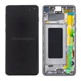 Replacement AMOLED Display For SAMSUNG Galaxy S10 SM-G973F G973U G973W Touch Screen With Frame Assembly OEM