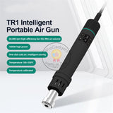 Quick TR1 Smart Portable Hot Air Gun LCD Display Stable Temperature Control 1000W High Power Uniform Heating