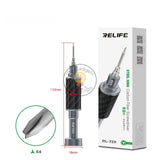 Relife RL-729 Carbon Fiber Screwdriver Steel Cannon King（Y0.6/0.8/+1.5/+2.5/T1）3D S2 Seel Bit Used for Mobile Phone Repair