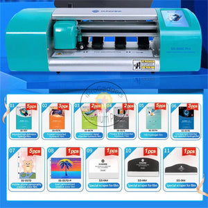 Sunshine Hydrogel Film Cutting Machine SS-890C Pro Max Mini Intelligent Mobile Phone Front Rear Protective Film Cutter Machine