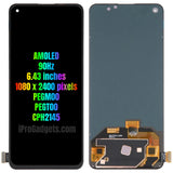 Replacement New Display For Oppo Reno5 5G PEGM00 PEGT00 CPH2145 AMOLED Touch Screen Digitizer Assembly