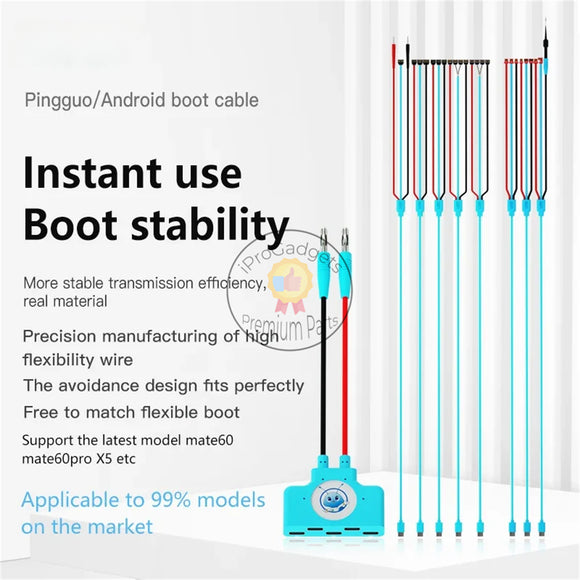 MaAnt KJ-01 02 03 Boot Cable Power on Extender for iPhone 6 - 14 Pro Max Android  DC Power Boot Cable Repair Hand Tools