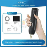 AWithZ H2 Handheld Battery Spot Welding Machine for 18650 / 26650 / 36650 and Mobile Phone Battery