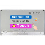 Replacement LCD Touch Screen For HP 24-xa0139 24-xa0150jp 23.8 FHD Display Panel Touch Version