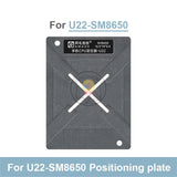 Amaoe U22 0.12mm BGA Reballing Stencil Platform Set for Qualcomm Snapdragon 8Gen3 SM8650