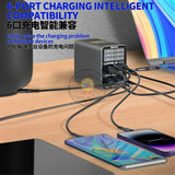 Mechanic C-POWER 6 Ports Portable Fast Smart Charging Station for Mobile Phone Charging Detection