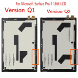 Pantalla táctil LCD de repuesto LP123WQ2 para Microsoft Surface Pro 7 1866 M1866 Original 