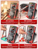 Aneng AOS03 Oscilloscope Multimeter Output Handheld Battery LCD Screen Signal Generator Waveform Display Multimeter