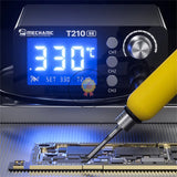 Mechanic T210 SE LED Digital Soldering Station for Mobile Phone Repair Quick Heating Universal C210 Iron Tip Welding Platform