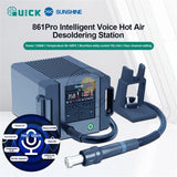 Quick 861 Pro Smart Hot Air Desoldering Station BGA SMD Rework Station