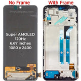 Replacement AMOLED Display Touch Screen With Frame for Xiaomi Redmi Note 11 Pro 4G 5G 21091116C