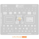 Universal BGA Reballing Stencil For iPhone 5 to 14 Pro Max