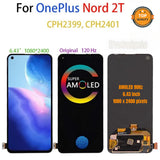 Replacement AMOLED Touch Screen For Oneplus Nord 2T 5G Cph2399 Cph2401 OEM Repair Parts