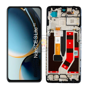 Replacement LCD Screen Display Assembly with Frame for OnePlus Nord CE 3 Lite