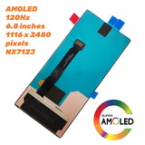 Replacement AMOLED Display Touch Screen Assembly For ZTE Nubia Z50 Ultra NX712J