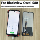 Replacement Display For Blackview OSCAL S80 LCD Touch Screen Assembly Black