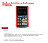 UNI-T UTD1025CL Handheld Single-Channels 25MHz Color LCD Digital Display Storage Oscilloscope 3.5 Inches TFL LCD