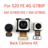 Replacement New Camera Full Set for Samsung Galaxy S20 FE 4G LTE SM-G780F SM-G780F/DSM SM-G780G Back Main Cameras Flex