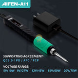 AIFEN A11 Portable USB Soldering Station With Soldering Iron Tips