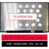 Replacement 16 inch LCD Screen NV160WUM-NH0 60HZ FHD 30pin