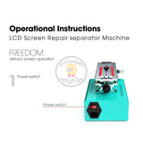 RF4 RF-FREEDOM Powerful Vacuum Touch Screen Separator Separator Machine LCD Display Glue Remove Machine for Mobile Phone Repair