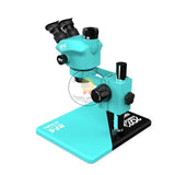 RF4 RF-7050Pro 7-50X Triocular Synchronous Microscope Phone PCB Electronic Component Repair Magnification Knob 6 Gear Locking Zo