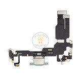 Replacement for iPhone 15 Charging Port Flex Cable Repair Parts Pink Yellow Green Blue Black