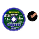 Mechanic DW50 1.5m 1.0/1.5/2.0/2.5/3.0/3.5mm Desoldering Wire for Motherboard PCB Repair Welding Soldering Desoldering Wire Tool 10Pcs/Lot