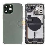 Replacement for iPhone 13 Pro Max Back Cover Full Assembly Graphite Silver Gold Blue Green